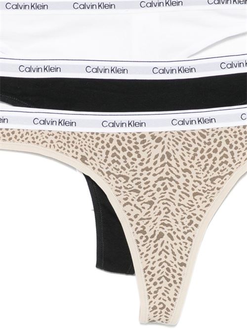 Thong donna Calvin Klein 3 pack Calvin Klein | LV00QD52093RN